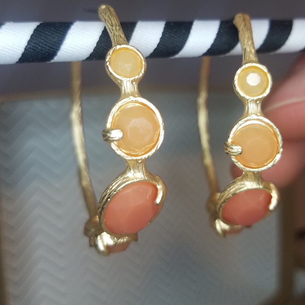Gold Summer Hoops
